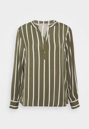 Kosela Anna Field Long Sleeved Top Damske Hnedožltý | 726-GZLQVF
