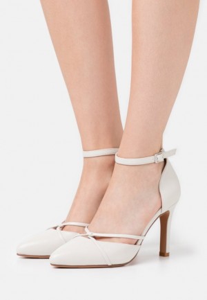 Lodicky Anna Field High Heels Damske Biele | 285-WNJEIG