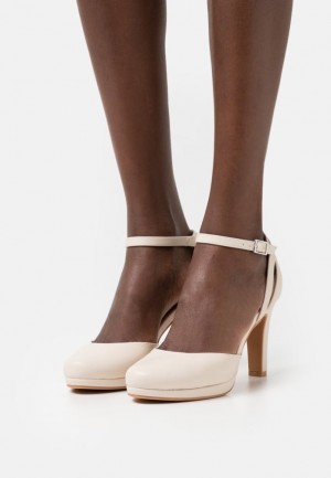 Lodicky Anna Field High Heels Damske Biele | 867-UYKTID