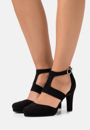 Lodicky Anna Field High Heels Damske Čierne | 237-XFQDAC
