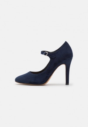 Lodicky Anna Field Klasické Heels Damske Tmavo Modre | 495-EYWSJK