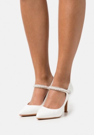 Lodicky Anna Field Klasické Heels Damske Biele | 409-OFATYC