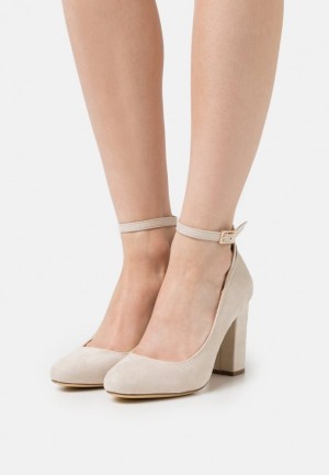Lodicky Anna Field Klasické Heels Damske Siva Hnede | 132-OIWBQK