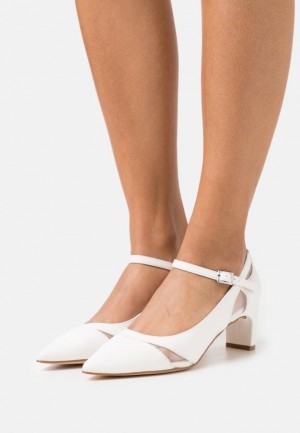 Lodicky Anna Field Klasické Heels Damske Biele | 714-ZCGXAE