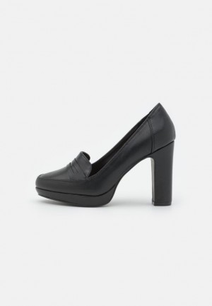 Lodicky Anna Field Platforme Heels Damske Čierne | 207-QNSJTF