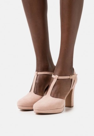 Lodicky Anna Field Platforme Heels Damske Svetlo Ruzove | 723-VFWUSC