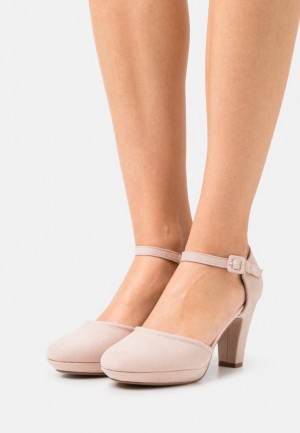 Lodicky Anna Field Platforme Heels Damske Svetlo Ruzove | 635-WPGHVM