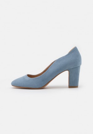 Lodicky Anna Field Pohodlie Klasické Heels Damske Svetlo Modre | 958-IWUGQC
