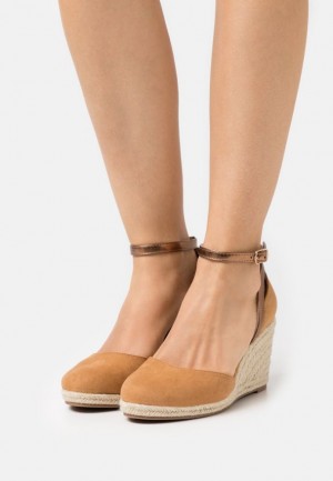 Lodicky Anna Field Wedges Damske Hnede | 706-LUJAFW