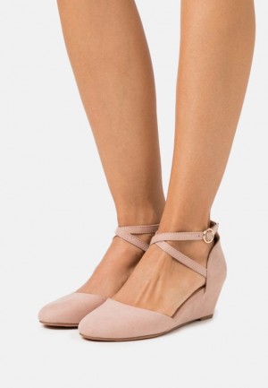 Lodicky Anna Field Wedges Damske Svetlo Ruzove | 357-BUHSOA