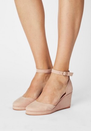 Lodicky Anna Field Wedges Damske Svetlo Ruzove | 721-NAJUZG