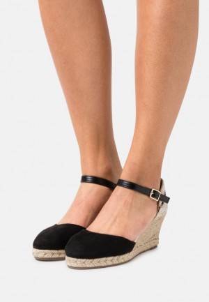 Lodicky Anna Field Wedges Damske Čierne | 860-OZCLEP