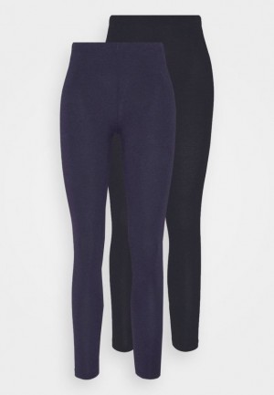 Nohavice Anna Field 2 Pack Leggings Trousers Damske Čierne | 562-VWRFZQ