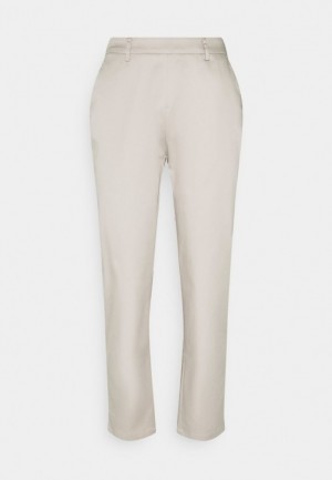 Nohavice Anna Field Basic Chino Trousers Damske Siva | 126-JDBLET