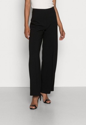 Nohavice Anna Field Clean Siroke Topanky Leg Pants Trousers Damske Čierne | 690-VYDAPL