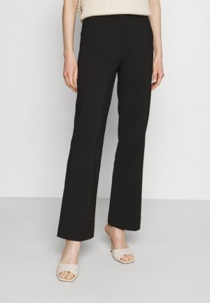 Nohavice Anna Field Flared Business Trousers Trousers Damske Čierne | 942-OXWKBT