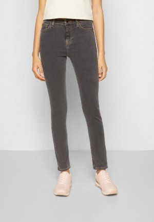 Nohavice Anna Field Slim Fit Jeans Damske Siva Modre | 273-TGWVQN