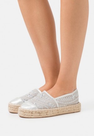 Nízke Topánky Anna Field Espadrilles Damske Strieborne | 435-TSHOXZ