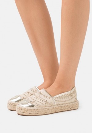 Nízke Topánky Anna Field Espadrilles Damske Zlate | 610-BZASVE