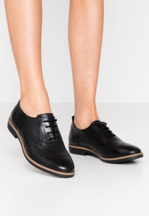 Nízke Topánky Anna Field Kozene Balerinky Shoes Cipkovane Ups Damske Čierne | 596-XTGSMP