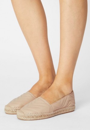 Nízke Topánky Anna Field Kozene Espadrilles Damske Béžové | 213-UIAHBP