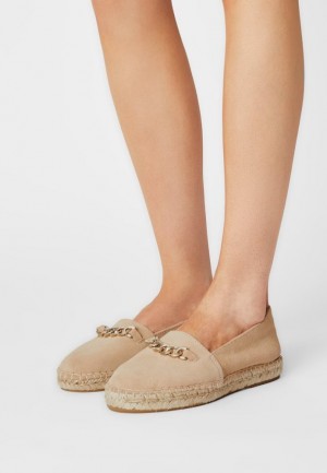Nízke Topánky Anna Field Kozene Espadrilles Damske Béžové | 048-GCXZAS