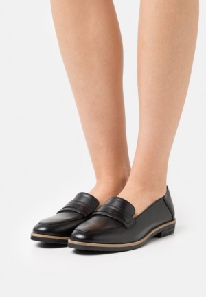 Nízke Topánky Anna Field Kozene Slip Ons Damske Čierne | 813-MWJOVQ