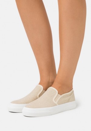 Nízke Topánky Anna Field Slip Ons Damske Béžové | 749-VWGBCY