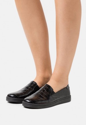 Nízke Topánky Anna Field Slip Ons Damske Čierne | 718-NTVLRM