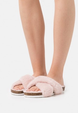 Papuce Anna Field Slippers Damske Svetlo Ruzove | 417-FWCAQP