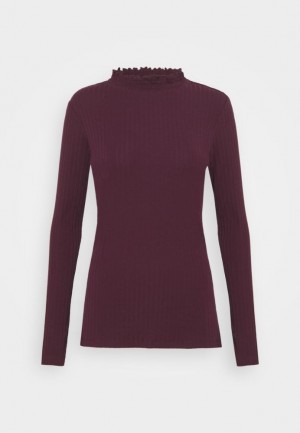 Pulover Anna Field Jumper Damske Tmavo Červené | 851-SHLMFC