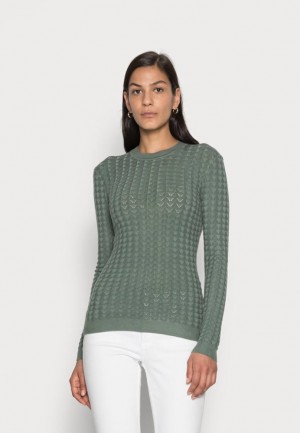 Pulover Anna Field Jumper Damske Zelene | 397-RGZUME