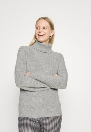 Pulover Anna Field Vlna Blend Turtleneck Jumper Damske Svetlo Siva | 310-SZNQFL