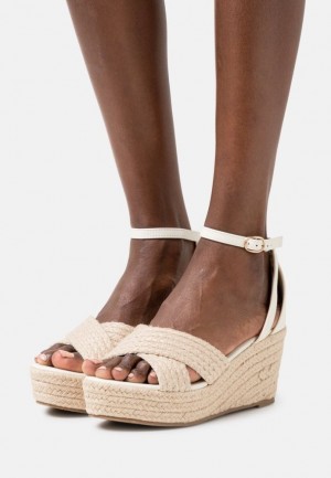 Sandale Anna Field Espadrilles Damske Béžové | 582-AVZIXU