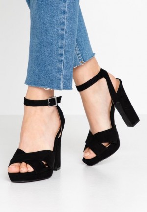 Sandale Anna Field High Na Podpatku Sandals Damske Čierne | 503-ESOATF