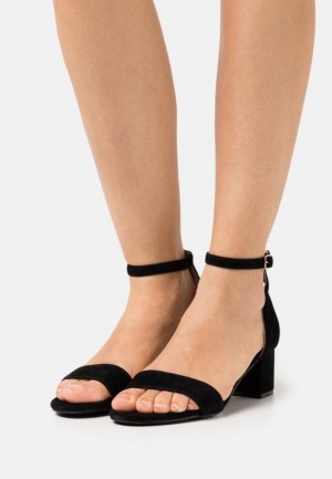 Sandale Anna Field Kozene Sandals Damske Čierne | 504-GBQKMY