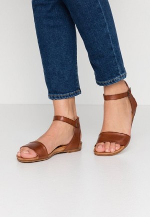 Sandale Anna Field Kozene Sandals Damske Hnede | 652-QTVSDK