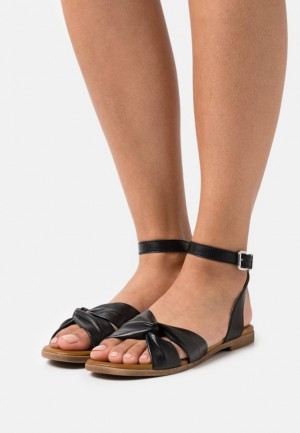 Sandale Anna Field Kozene Sandals Damske Čierne | 590-JXKCGS