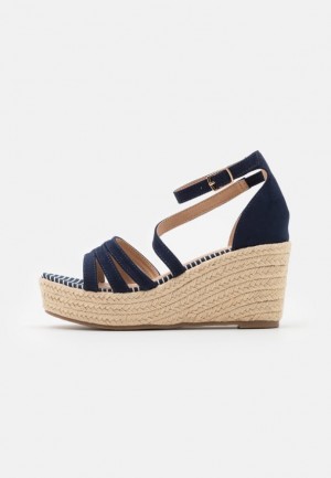 Sandale Anna Field Platforme Sandals Damske Modre | 136-DEVPJI