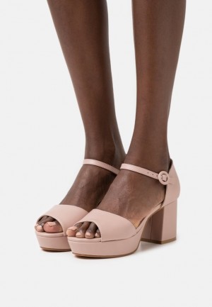 Sandale Anna Field Platforme Sandals Damske Svetlo Ruzove | 978-IDPHWX