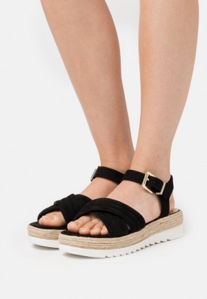 Sandale Anna Field Platforme Sandals Damske Čierne | 853-ZHAQTU