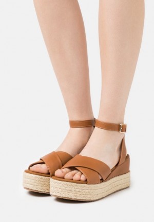 Sandale Anna Field Platforme Sandals Damske Hnede | 675-JKPZAI