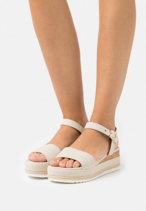 Sandale Anna Field Pohodlie Espadrilles Damske Béžové | 078-UQWHRT