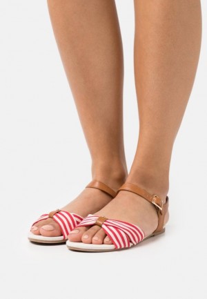 Sandale Anna Field Sandals Damske Béžové | 819-DIZRQN