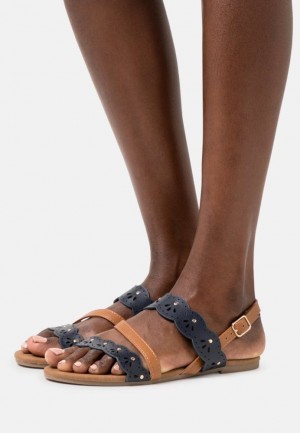 Sandale Anna Field Sandals Damske Tmavo Modre | 613-SMLGRV