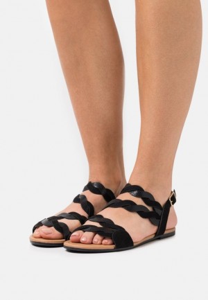 Sandale Anna Field Sandals Damske Čierne | 568-LIUPAH
