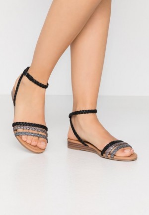 Sandale Anna Field Sandals Damske Čierne | 042-KDLNEZ