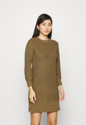 Saty Anna Field Balloon Sleeve Jumper Saty Damske Hnede | 120-WYXEOC
