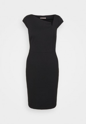 Saty Anna Field Bežná Smar Mini Bodycon Saty With Cut Out Shift Saty Damske Čierne | 467-ALOKHI