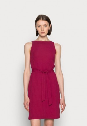 Saty Anna Field Jersey Saty Damske Bordove | 235-AUWLGH